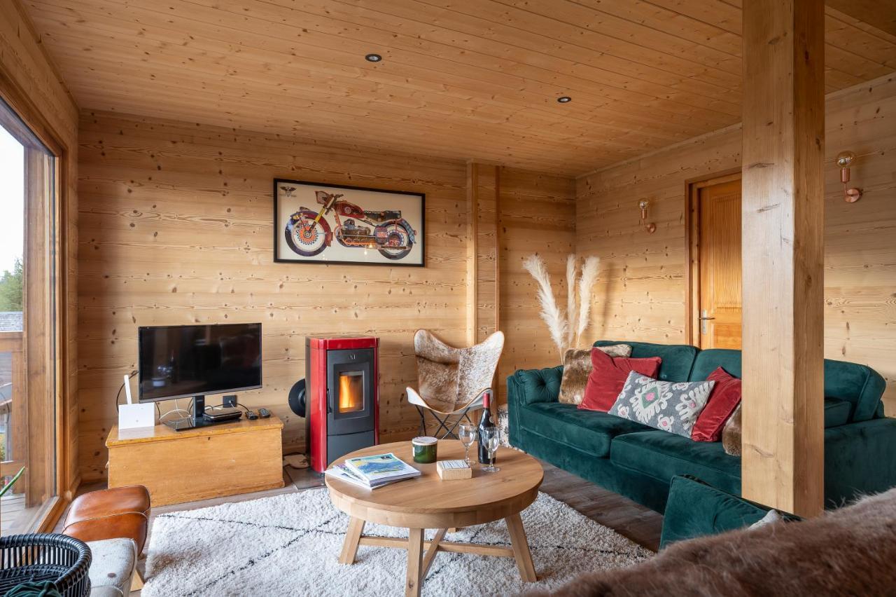 Chalet Champ De La Lune Les Gets Exteriör bild