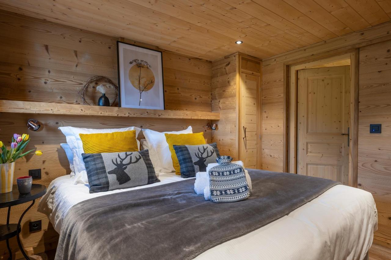 Chalet Champ De La Lune Les Gets Exteriör bild