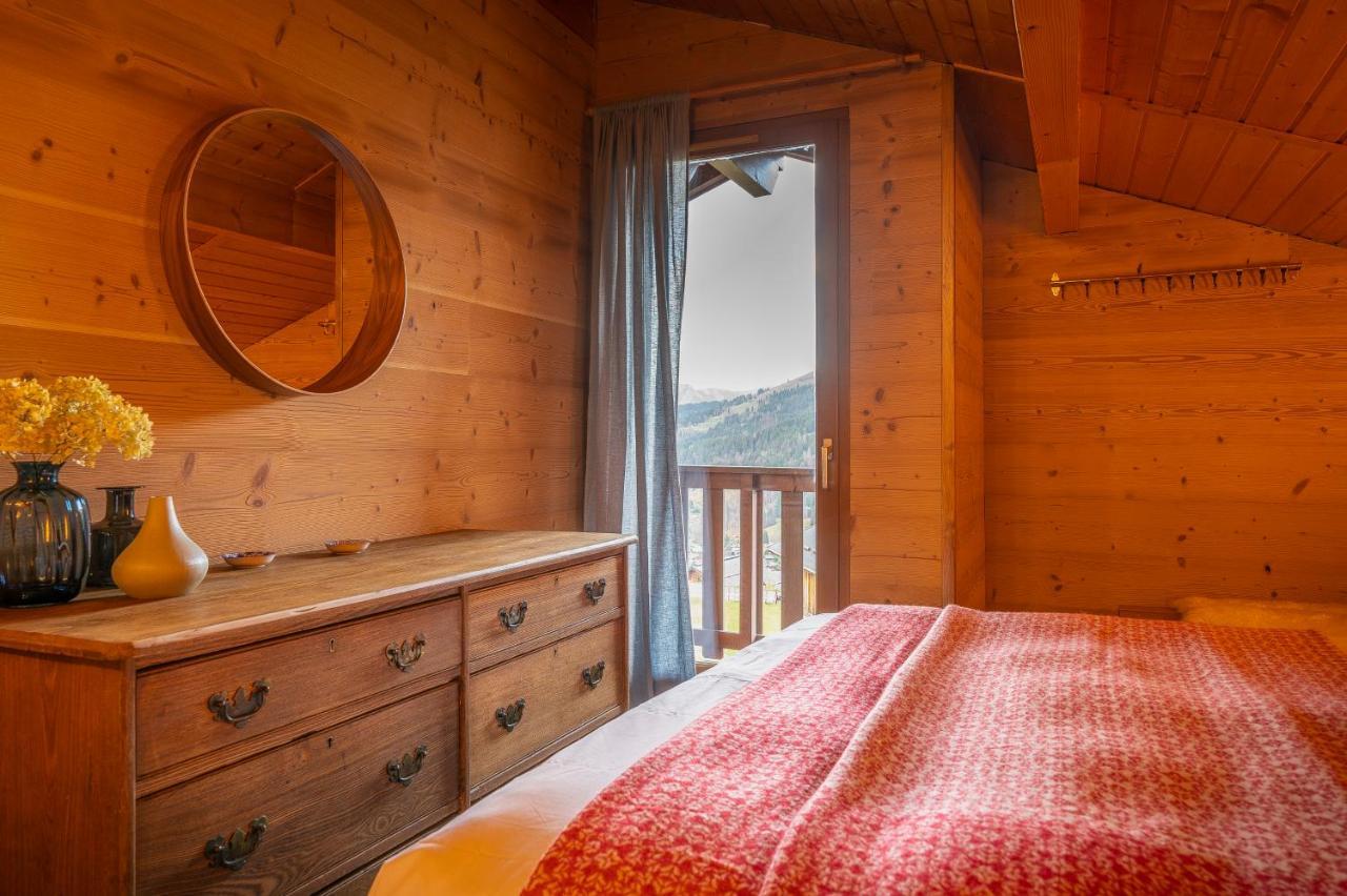 Chalet Champ De La Lune Les Gets Exteriör bild
