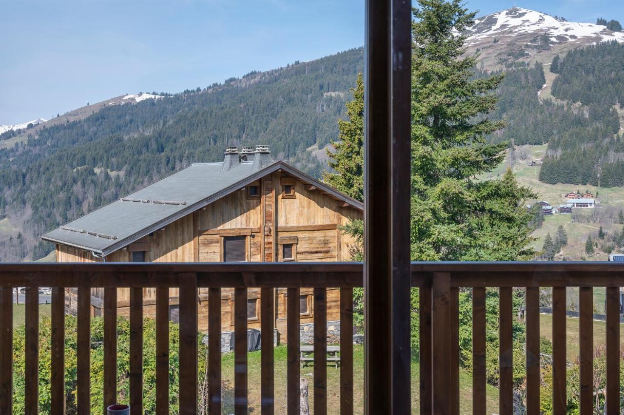 Chalet Champ De La Lune Les Gets Exteriör bild