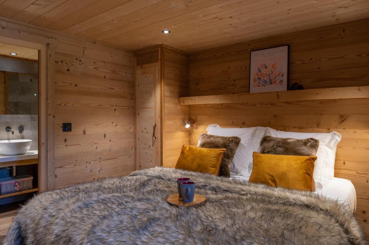 Chalet Champ De La Lune Les Gets Exteriör bild